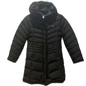 Patagonia Girls Large Down Parka - Black